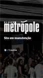 Mobile Screenshot of clubemetropole.com.br